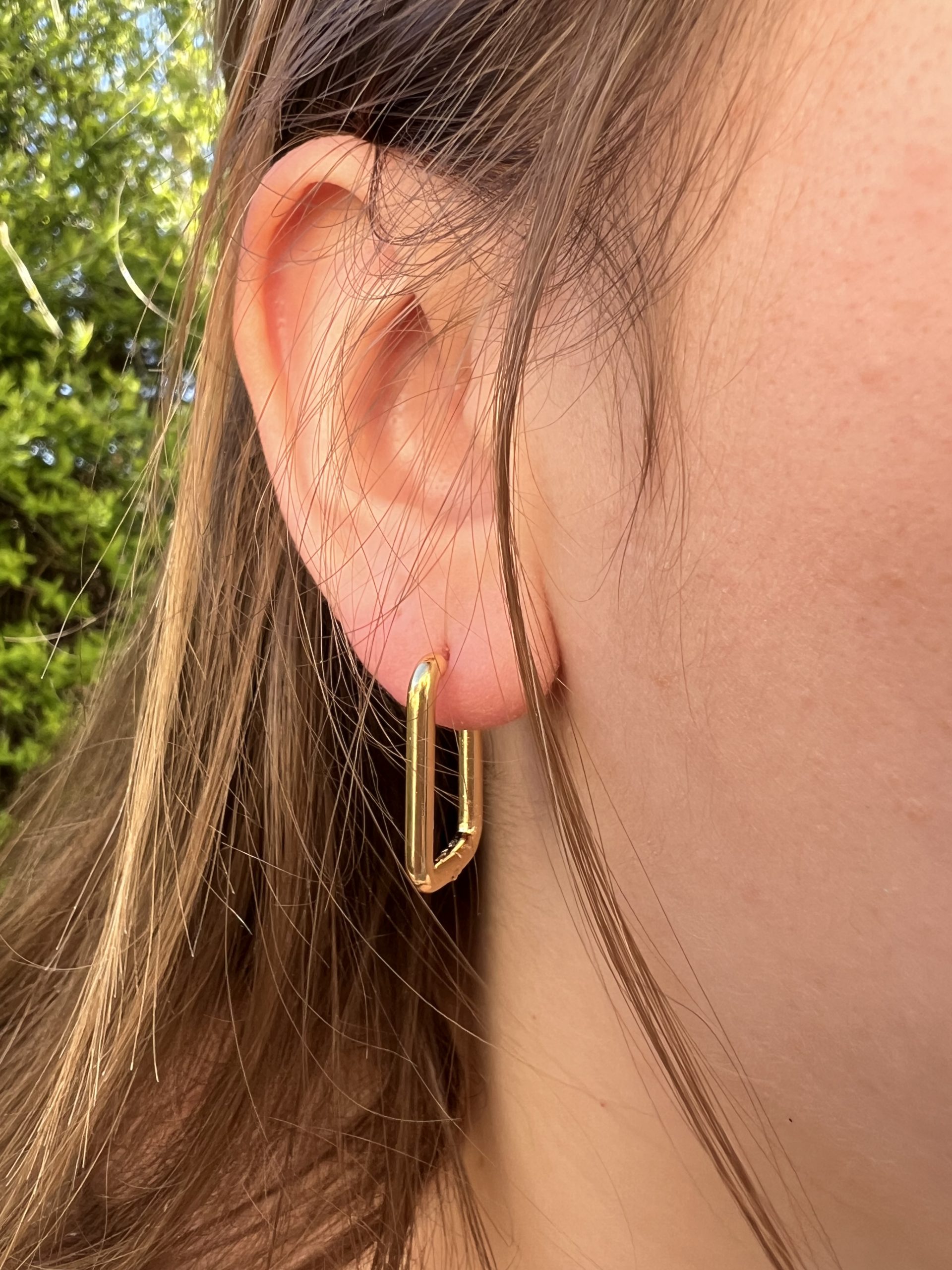 Créoles rectangulaires – Image 3